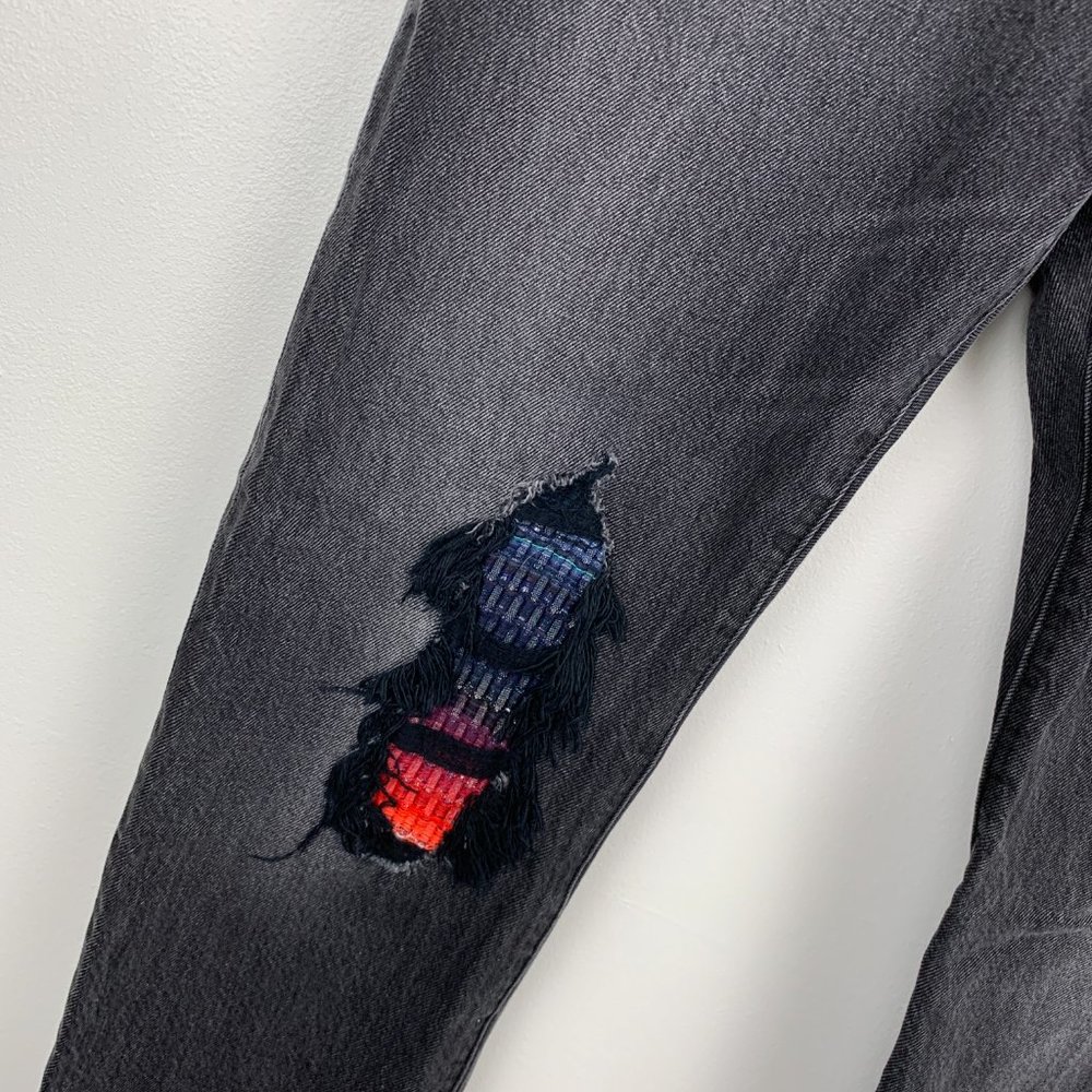 NWOT Levi's Dark Wash Straight Leg Selvedge Jeans - Picture 3 of 5